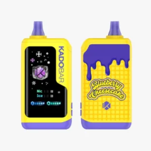 Blueberry Cheesecake Kado Bar NI40K Ice + Nic Control Disposable Vape
