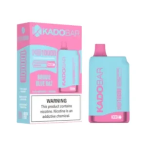 Bougie Blue Razz Kado Bar Zero Nicotine KB10000 Disposable Vape