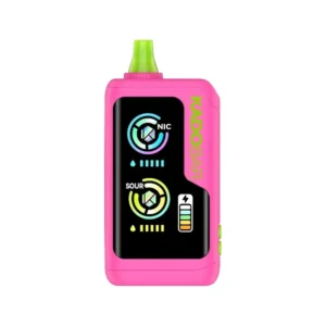 Sour Strawberry Raspberry Kado Bar NI40000 Zero Nic Disposable Vape